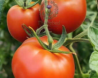 Large Red Cherry Tomato Seeds: Heirloom, Non-GMO, Sweet Salad Variety (30 Seeds)