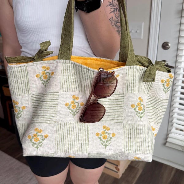 One-Of-a-Kind Handmade Tote Bag