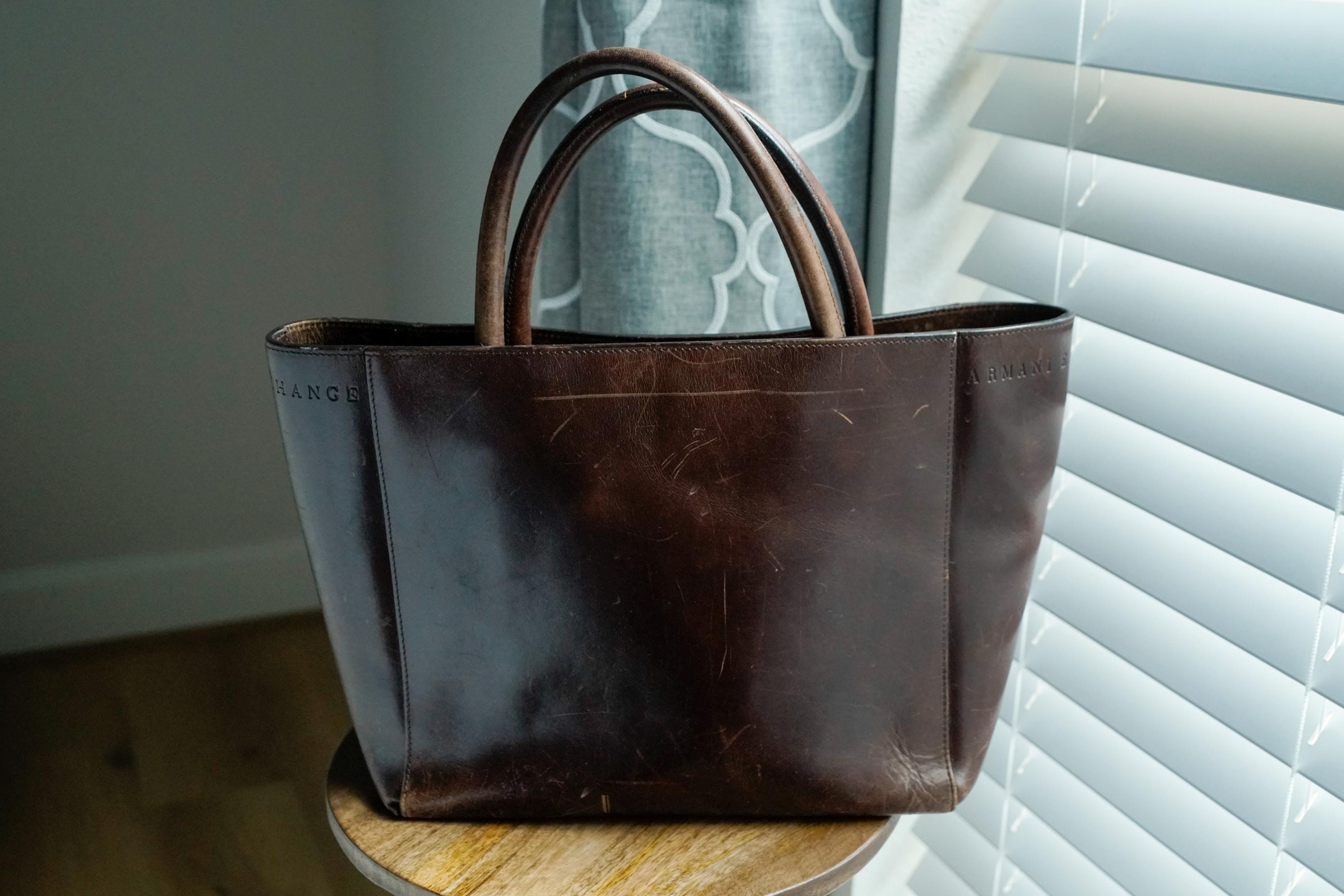 バッグ brown y2k leather bag Brown Leather Y2k Bag - Etsy