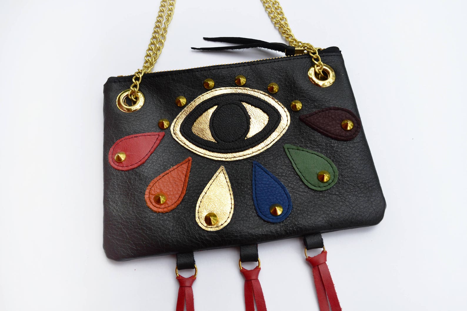 Fine Art Bag All Seeing Eye Wearable Art Rainbow Eye | Etsy