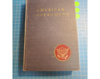 Rząd amerykański James L. McCamy 1957 Twarda oprawa Vintage