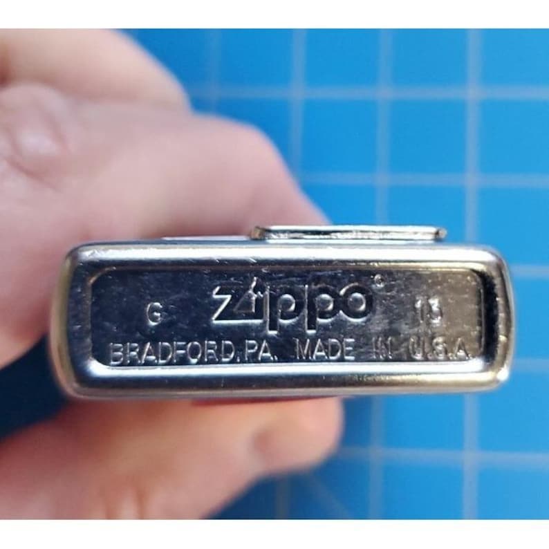 Zippo Lighter With Zippo Medallion, New And Ununused image 3