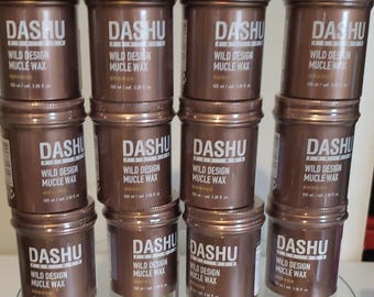12/Dashu Wild Design Hair Wax Brown Wax Strong Hold Styling 100ml 3.38 fl oz