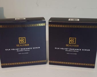 2/BeauxSoi Body Scrub Silicone BeauxBain Radiance Silk Velvet for face