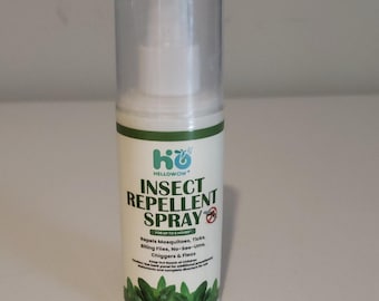 12/ HELLOWOW Herbal Outdoor Bug spray with Essential Oils Exp 4/2027