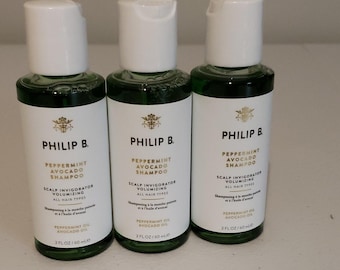 3/PHILIP B Peppermint Avocado Shampoo Peppermint Oil & Avocado Oil 2 fl oz
