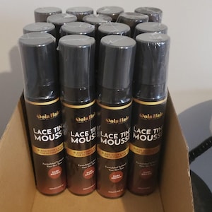 15/ Dola Hair Lace Tint Mousse Wig Care Dark Brown 100ml 3.381fl oz