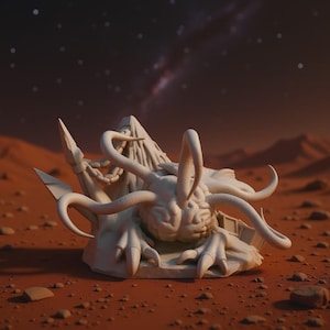 Baldur's Gate 3 Chibi Us STL | Intellect Devourer Fan Art, Dice Base (Digital Download)