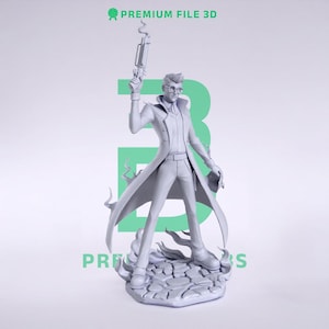 Percival De Rolo - Legend of Vox Machina Statue STL File