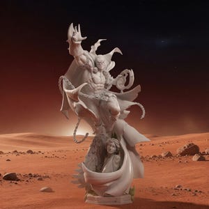 Spawn Comics Dark Anti Hero 3D Print Model, Bust Miniature (Digital Download)