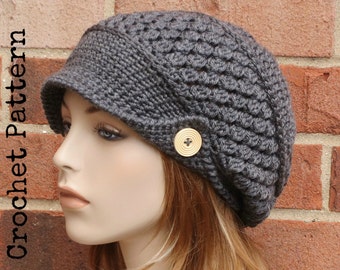 Newsboy Hat Pattern Etsy
