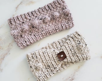 Eyre Headband Crochet Pattern: Ribbed Earwarmer (PDF Pattern)