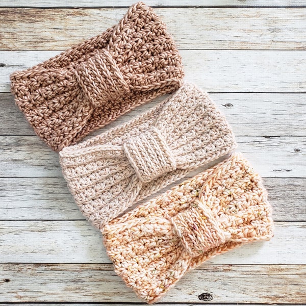 Crochet Headband Pattern // THE STARLIGHT HEADBAND //  Crochet Earwarmer Pattern Winter Headwrap // Instant Download Pdf Crochet Pattern
