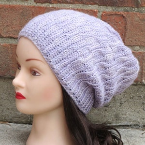 CROCHET HAT PATTERN Instant Download Pdf - Elise Slouchy Hat Beanie ...