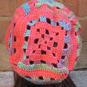 CROCHET HAT PATTERN Pdf Instant Download - Cassidy Slouchy Beanie Beret ...
