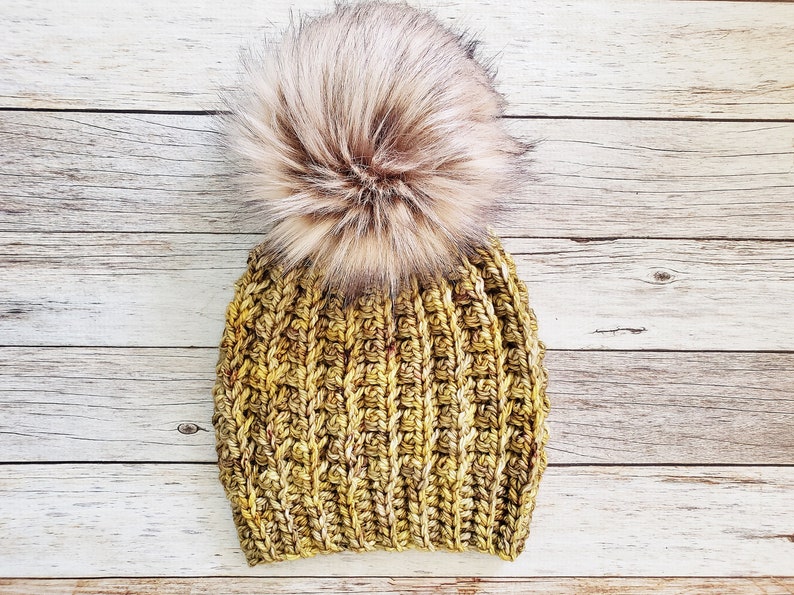 Crochet Hat Pattern // THE KESTREL BEANIE // Crochet Beanie Hat Winter Hat Ribbed Beanie // Instant Download Pdf Crochet Pattern image 10