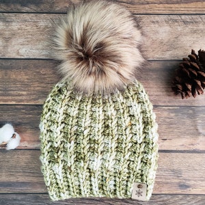Crochet Hat Pattern // THE KESTREL BEANIE // Crochet Beanie Hat Winter Hat Ribbed Beanie // Instant Download Pdf Crochet Pattern image 9
