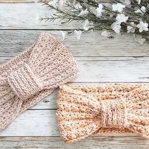 Crochet Headband Pattern // THE STARLIGHT HEADBAND // Crochet Earwarmer Pattern Winter Headwrap // Instant Download Pdf Crochet Pattern image 3