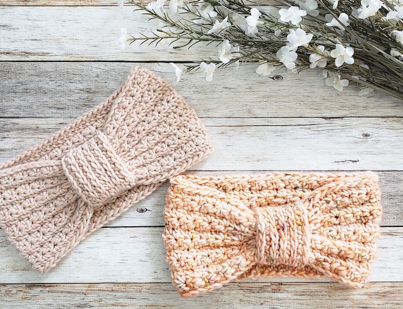 Crochet Headband Pattern // THE STARLIGHT HEADBAND // Crochet Earwarmer Pattern Winter Headwrap // Instant Download Pdf Crochet Pattern image 3