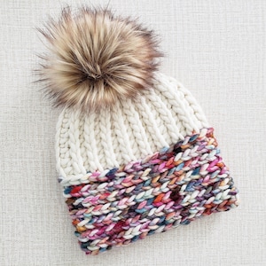 Crochet Beanie Pattern // THE COASTAL BEANIE // Crochet Ribbed Hat Pattern Chunky Winter Hat // Instant Download Pdf Crochet Pattern