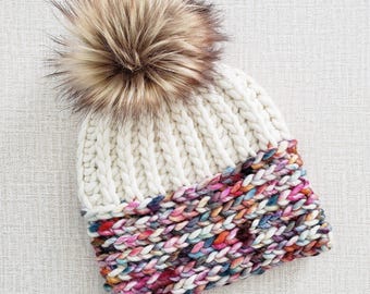 Coastal Beanie: Ribbed Winter Hat Crochet Pattern (PDF Pattern)