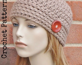 Noor Beanie Crochet Pattern: Chunky Winter Hat (PDF Pattern)