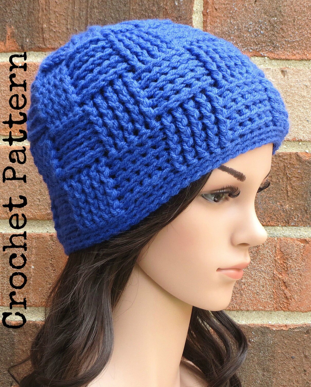 CROCHET HAT PATTERN Instant Pdf Download Kensington | Etsy