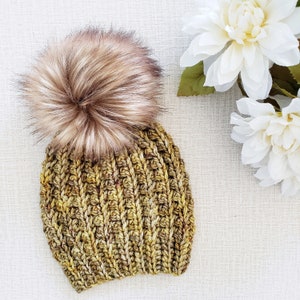 Crochet Hat Pattern // THE KESTREL BEANIE // Crochet Beanie Hat Winter Hat Ribbed Beanie // Instant Download Pdf Crochet Pattern image 6