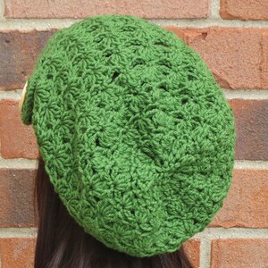 CROCHET HAT PATTERN Instant Pdf Download - Ireland Slouchy Beanie ...