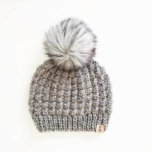 Crochet Hat Pattern // THE KAI BEANIE //  Textured Crochet Beanie Pattern Winter Hat Chunky Beanie // Instant Download Pdf Crochet Pattern