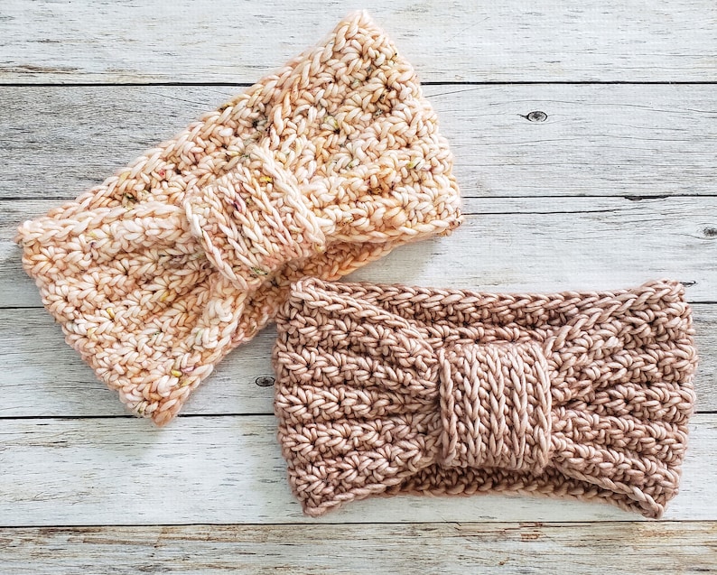 Crochet Headband Pattern // THE STARLIGHT HEADBAND // Crochet Earwarmer Pattern Winter Headwrap // Instant Download Pdf Crochet Pattern image 6