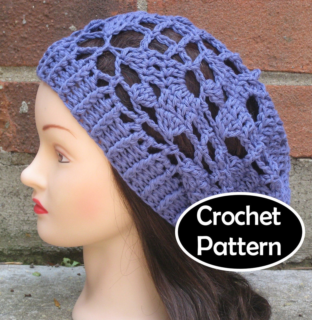CROCHET HAT PATTERN Pdf Instant Download - Emmeline Summer Slouchy Hat ...
