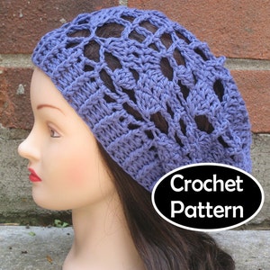 Emmeline Crochet Hat Pattern: Summer Slouchy Beanie (PDF Pattern)