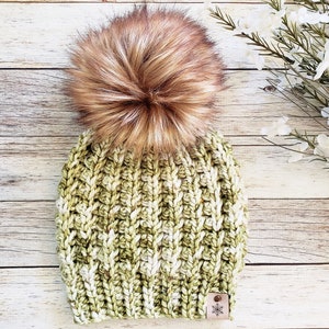 Crochet Hat Pattern // THE KESTREL BEANIE // Crochet Beanie Hat Winter Hat Ribbed Beanie // Instant Download Pdf Crochet Pattern image 8