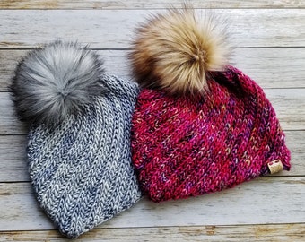 Crochet Hat Pattern: Simply Swirled Beanie (PDF Pattern)