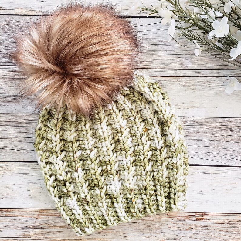 Crochet Hat Pattern // THE KESTREL BEANIE // Crochet Beanie Hat Winter Hat Ribbed Beanie // Instant Download Pdf Crochet Pattern image 2