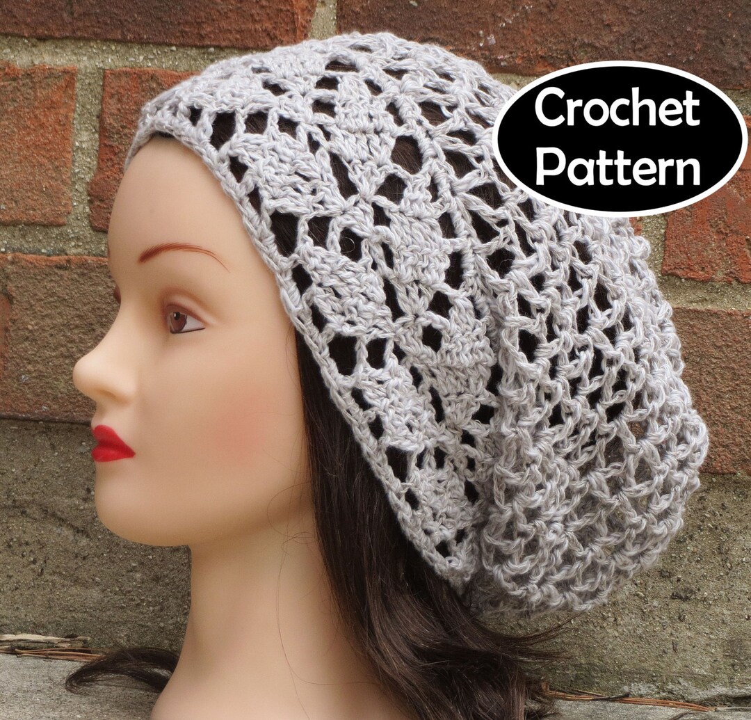 CROCHET HAT PATTERN Instant Download Pdf - Avalon Slouchy Hat Beanie ...