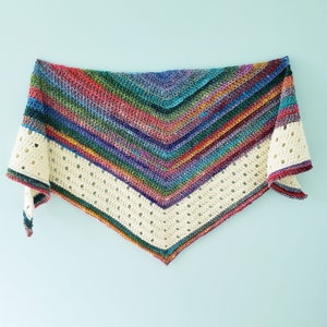 Crochet Wrap Pattern: The Verve Shawl (PDF Pattern)