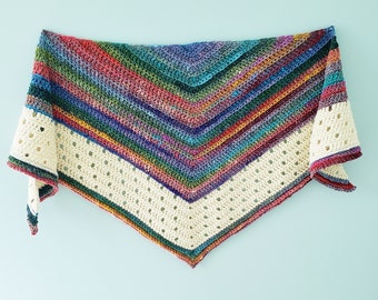 Crochet Wrap Pattern: The Verve Shawl (PDF Pattern)