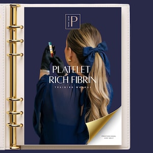 PRF Training Manual | Platelet Rich Fibrin Aesthetics Course Guide (Digital)
