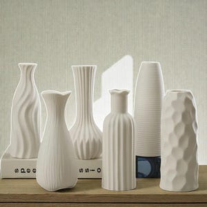 Maison Vase à fleurs pour embryons sensoriels haut de gamme Décoration d'intérieur Vase en céramique Décoration artistique Vase à fleurs de bureau