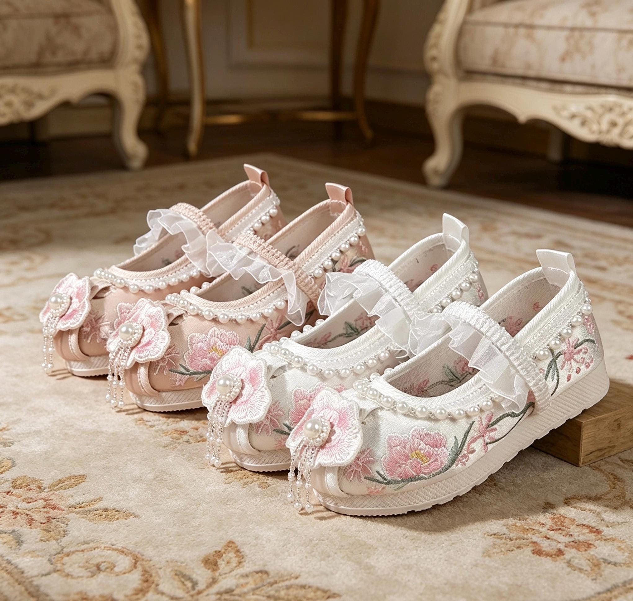 Vintage gold shoes flat - Etsy 日本
