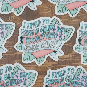 Book Club Sticker