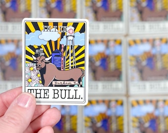 Durham Bull Vinyl Sticker