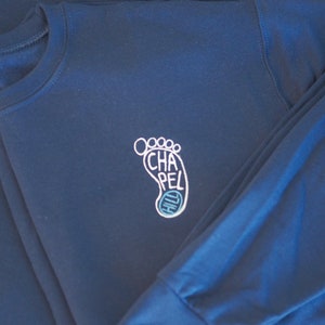 Chapel Hill Embroidered Sweatshirt / City Shirt / Tar Heel Shirt / NC Tees / Chapel Hill, NC