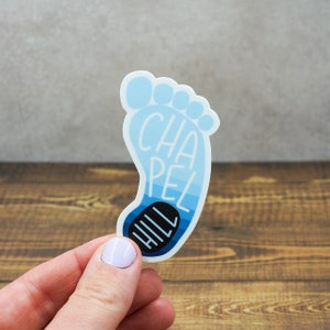 Chapel Hill vinyl Sticker