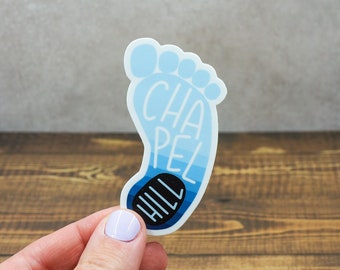 Chapel Hill vinyl Sticker