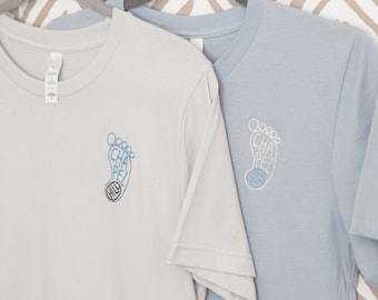 Chapel Hill Embroidered T-shirt