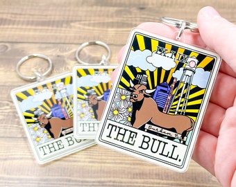 Durham Tarot Keychain