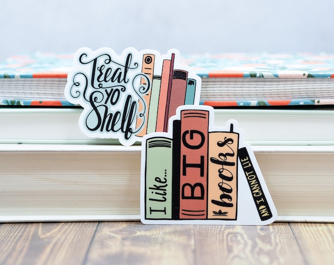 Featured listing image: Funny Reader Stickers